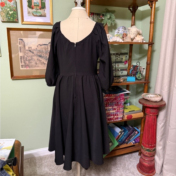 Vixen by Micheline Pitt Black Midi Dress - Picture 4 of 4